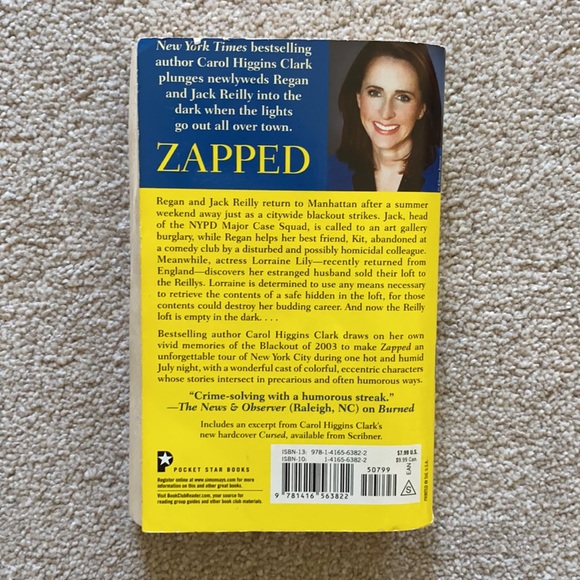 Zapped by Carol Higgins Clark - A Regan Reilly Mystery - Picture 2 of 7